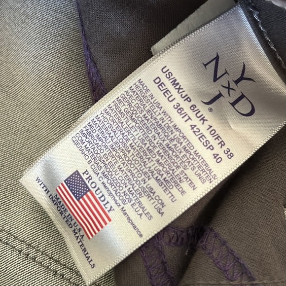 NWOT - Beautiful soft grey NYDJ Alina legging - Picture 7 of 8